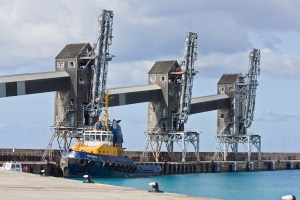 barbados harbour 18X12